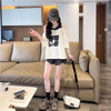 好感度100％ ラウンドネック キュート 半袖 Tシャツ ＜U-8628＞