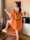 スタイルアップ効果抜群 ストライプ柄 アバンギャルド 切り替え レース プリント全2色 半袖Tシャツ<U-9111>