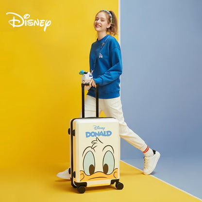 【数量限定】Disney ドナルドダック スーツケース | 注目度No.1！キュートなフェイス柄 キャリーケース U-60002