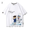 大注目 着瘦せ 大活躍 プリントロゴ 4色選択 Tシャツ U-13005