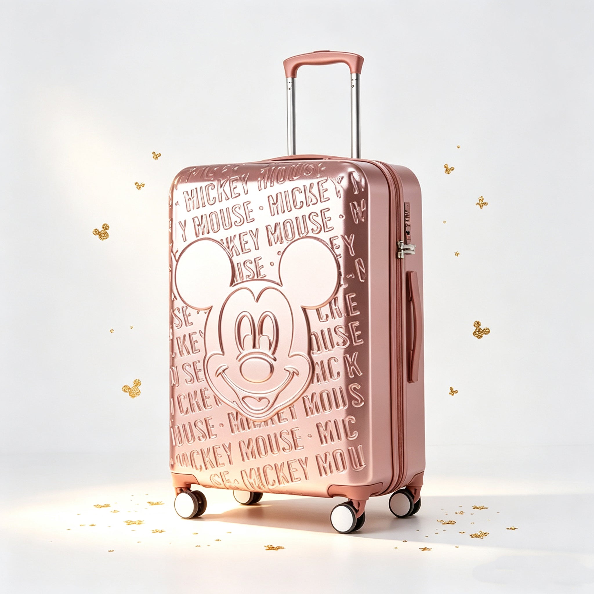❤️専用・最終出品・ミッキー・大人気・限定キャリーケース・ イエロー・新品❤️ ハピタス スーツケース ファスナータイプ 50L Mサイズ 3〜4泊用