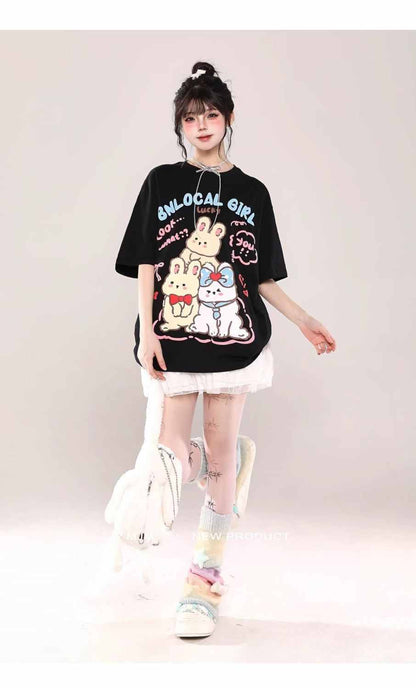 定番シンプル おしゃれ度高め 活躍する優秀アイテム プリント 3色 半袖 Tシャツ <U-10991>