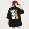 大人可愛い プリント ファッショ 半袖 Tシャツ U-13454