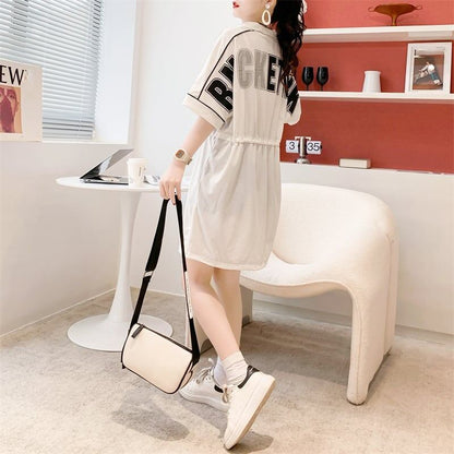 好感度満載 切り替え 美感いっぱい Tシャツ カットソー トップス＜U-3258＞