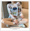 超人気 ルーズ 個性派 日焼け防止に透け感 Tシャツ＜U-8052＞