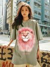 絶対流行 デザイン性抜群 ファッション感満々 着心地良い 全7色 半袖 Tシャツ 男女兼用<U-6778>