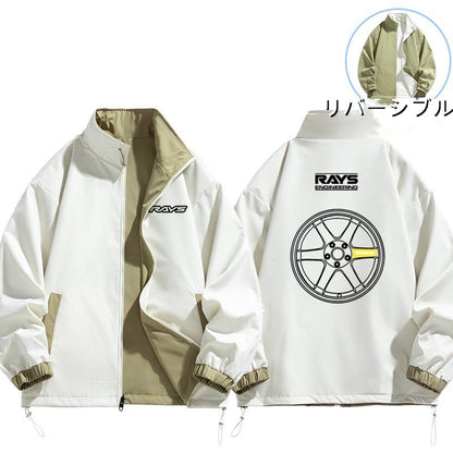 絶対欲しい  撥水加工 男女兼用  リバーシブル ライトジャケット  U-13098
