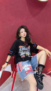 ファッション 美人度アップ おすすめ 好感度UP カジュアル 全4色 半袖 Tシャツ ＜U-11219＞