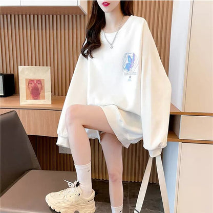 着心地抜群 プリント 女性力を高める スウェット パーカー＜U-3777＞