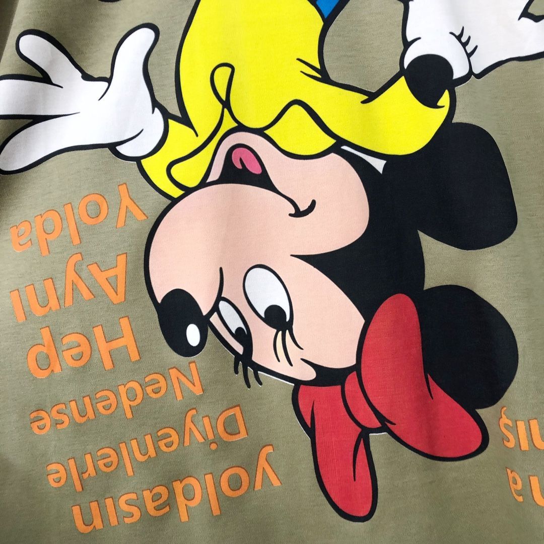 人気トレンド 新作 カジュアル プリント Tシャツ U-13475