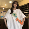 好感度満載 プリント 美感いっぱい Tシャツ カットソー＜U-3313＞