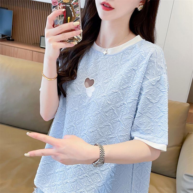 売り切れ必至 ファッション カジュアル 全3色 半袖Tシャツ<U-8507>
