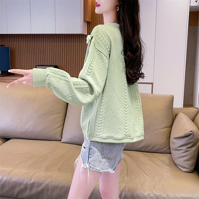 美人度アップ ファッション 絶対欲しい スウィート スウェット<U-8104>