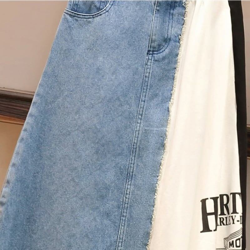 【セール】【気質アップ】切り替えスウェット+スカートセットアップ＜U-1620＞