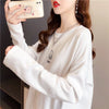 着心地抜群 切り替え 一目惚れ プリント Tシャツ カットソー＜U-3662＞