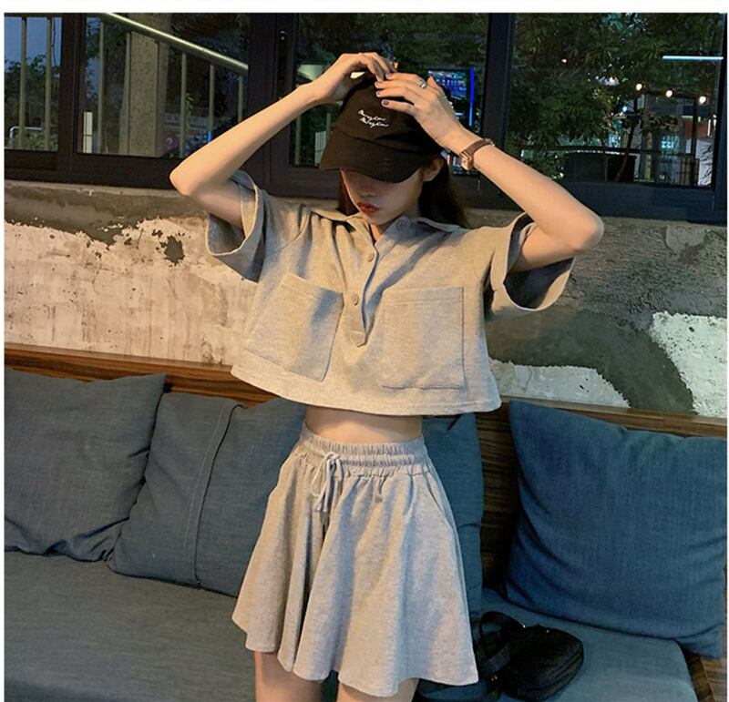 好感度UP ファッション 今季マストバイ 個性派 半袖Ｔシャツⅹパンツセット<U-11569>