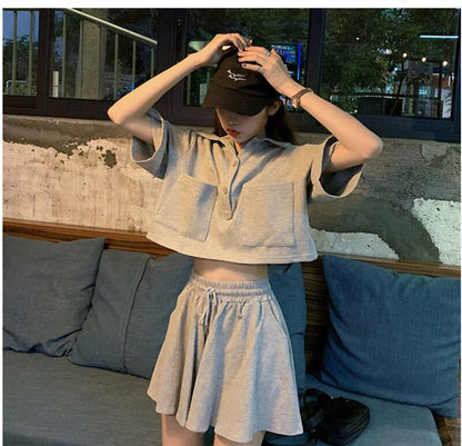 好感度UP ファッション 今季マストバイ 個性派 半袖Ｔシャツⅹパンツセット<U-11569>
