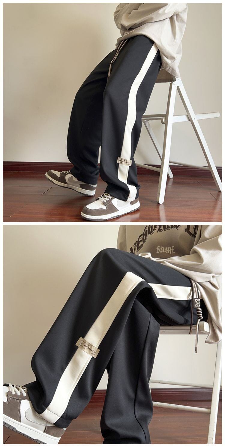 新商品 3色選択可 着心地抜群 切り替え男女兼用 パンツ ＜U-4963＞