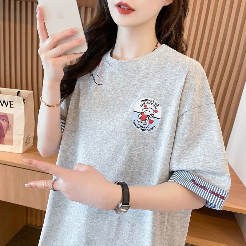 着回し力抜群 好感度UP 海外トレンド カジュアル 全3色 半袖 Tシャツ ＜U-11668＞