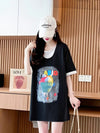 定番シンプル 売り切れ必至 美人度アップ 着回し力抜群 全5色 半袖Tシャツ<U-11376>