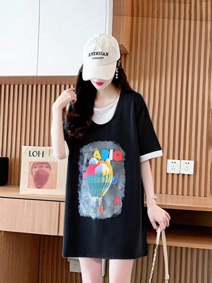 定番シンプル 売り切れ必至 美人度アップ 着回し力抜群 全5色 半袖Tシャツ<U-11376>