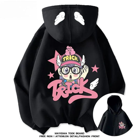 【秋新作】【人気商品再入荷】大活躍 ファッション カジュアル キュート 男女兼用 パーカー <U-6881>