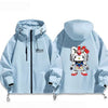 【春新作】激安販売中   撥水加工 プリントロゴ 3色展開 男女兼用 マウンテンパーカーU-12594