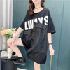 合わせやすい 切り替え デザイン感 プリント Tシャツ カットソー＜U-3637＞