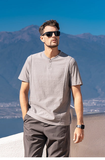 品質のいい 肌触りよい シンプル Tシャツ U-80095