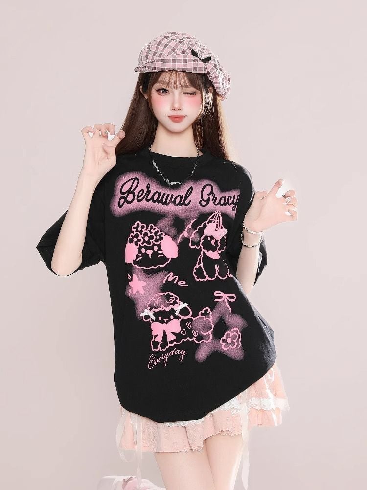美人度アップ 売れ筋 話題沸騰中 絶対流行 早い者勝ち カジュアル 2色選択 Tシャツ<U-11279>