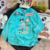 新商品 大人可愛い 求めてたデザイン 肌触り抜群 プリント 5色選択 Tシャツ<U-9369>