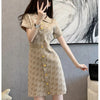 数量限定 エレガント 上質 知的 Aライン ニットワンピース<U-8856>