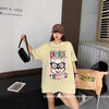 豊富な品揃え カジュアル ファッション プリント 半袖Tシャツ<U-4915>