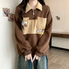 好感度UP オシャレデザイン 都市ファッショ スウェット<U-10328>