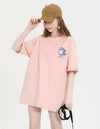 売り切れ必至 4色選択 ポップなプリントが夏に映えるプリント 半袖Tシャツ＜U-9327＞