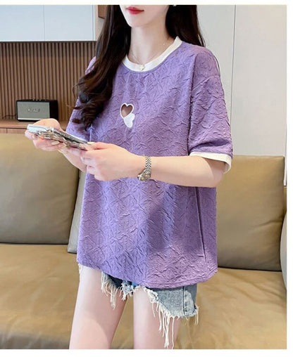 売り切れ必至 ファッション カジュアル 全3色 半袖Tシャツ<U-8507>