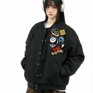 絶対欲しい 切り替え カジュアル 2色選択 厚みパッド入り ジャケット <U-10493>