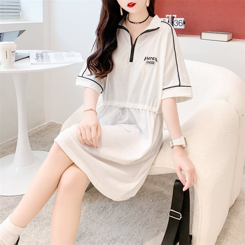 好感度満載 切り替え 美感いっぱい Tシャツ カットソー トップス＜U-3258＞