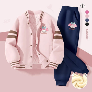 大人可愛い　 美人度アップ 気いっぱい 好感度UP セットアップ キッズ  ジャケット+パンツ<U-12303>