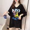 ファッション ゆったり プリント 全4色 半袖 Tシャツ＜U-11518＞
