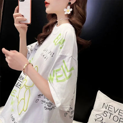 好感度満載 3色選択可 美感いっぱい Tシャツ カットソー トップス＜U-3052＞