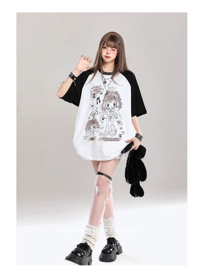 絶対欲しい 売れ筋 話題沸騰中 絶対流行 早い者勝ち カジュアル 2色選択 Tシャツ<U-11278>