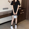 今季マストバイ デザイン性抜群 美人度アップ 2色選択可 セットアップ<U-11548>
