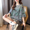 個性的なデザイン プリント 一目惚れ Tシャツ カットソー ワンピース＜U-3502＞