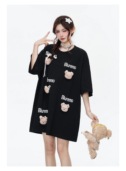 期間限定 ファッション 着回し力抜群 ゆったり 男女兼用 全3色 半袖Tシャツ＜U-9065＞