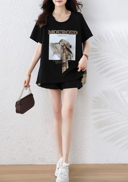 大好評 絶対流行 売れ筋 早い者勝ち カジュアル 2色選択 Tシャツ<U-11248>