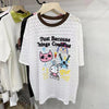 【半額！期間限定！！】新商品 キュート 超人気 プリント 2色半袖Tシャツ＜U-8520＞