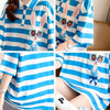 デザイン感 プリント チャーミング Tシャツ カットソー＜U-3356＞