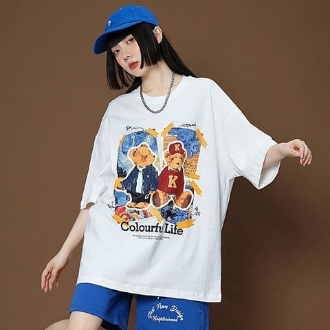 上質  シンプル カジュアル半袖Ｔシャツⅹパンツセット<U-8068>