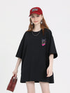 絶対欲しい 絶対流行 キュート 早い者勝ち カジュアル 2色選択 Tシャツ<U-11137>